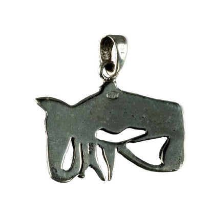 Pendentif Œil d'Horus en argent 925 – Bijou inspiré de l'Égypte ancienne