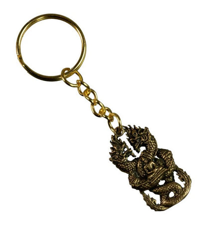Porte-Clés Phaya Nak Thaïlandais – Bijou de Sac Dragon Bouddhiste