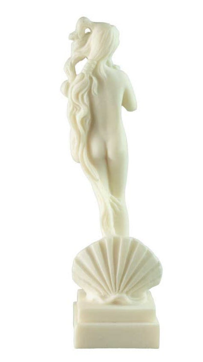 Statue de La Naissance de Vénus en Albâtre – Sculpture Inspirée de Botticelli