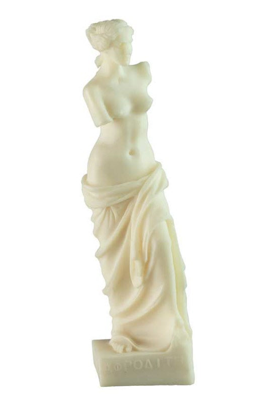 Statue Vénus de Milo en Albâtre – Sculpture Inspirée de l'Antiquité Grecque