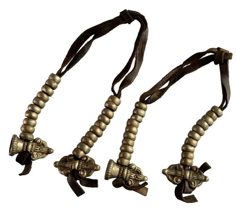 Compteur de prières à mala tibétain – Accessoire spirituel en métal artisanal du Népal