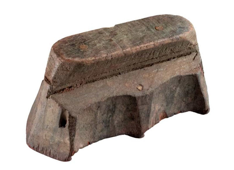 Tampon Tissu Indien En Bois Motif Losange