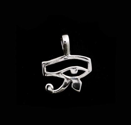 Pendentif Œil d'Horus en argent 925 – Symbole protecteur de l'Égypte ancienne