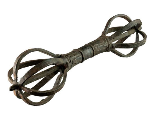 Vajra Bouddhiste À 7 Branches En Fer – Dorje Rituel Tibétain