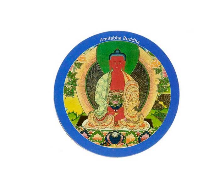 Magnet Bouddha Amitabha – Symbole Spirituel Du Bouddhisme Tibétain