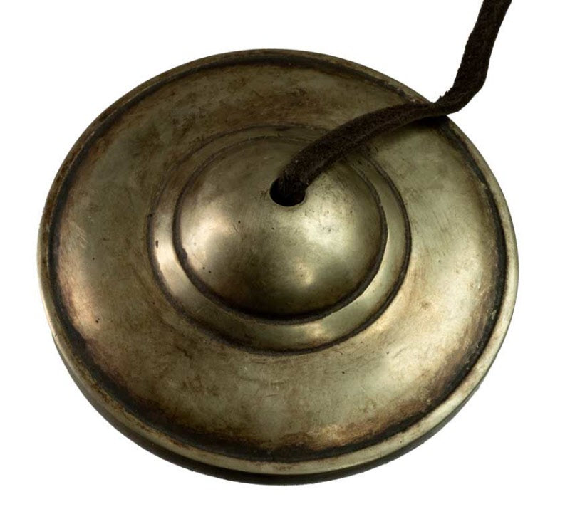 Tingsha Tibétaines Bouddhistes – Cymbales avec Étui Traditionnel Ø 7,5 cm