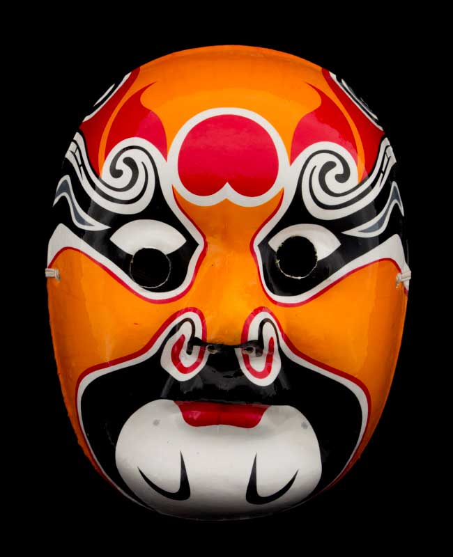 Masque Opéra Chinois De Pékin – Masque Artisanal Peint À La Main