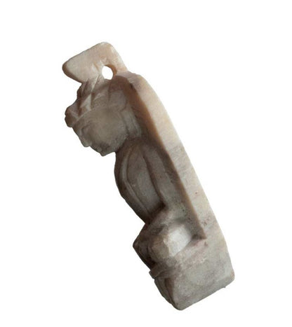 Statuette Bouddha Sakyamuni en stéatite – Symbole de sagesse et d’éveil, artisanat traditionnel indien