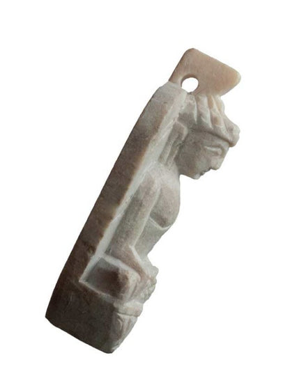 Statuette Bouddha Sakyamuni en stéatite – Symbole de sagesse et d’éveil, artisanat traditionnel indien