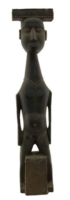 Dhodro Banam Santhal – Vièle Anthropomorphe Sarangi Ancienne 47 cm