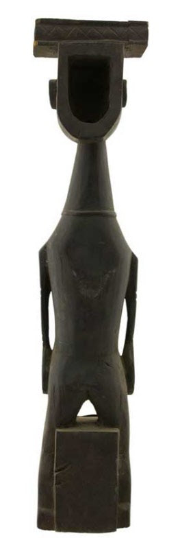 Dhodro Banam Santhal – Vièle Anthropomorphe Sarangi Ancienne 47 cm