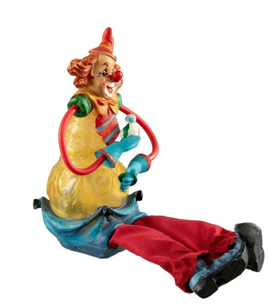 Figurine Lutin Clown – Décoration Cirque Traditionnel en Résine
