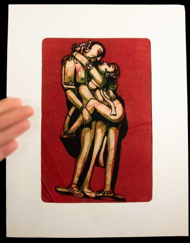 Tenture Kamasutra Batik – Art Érotique Indien