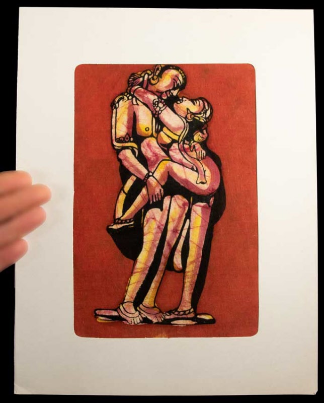 Tenture Kamasutra Batik – Art Érotique Indien