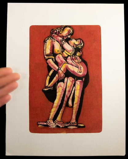 Tenture Kamasutra Batik – Art Érotique Indien