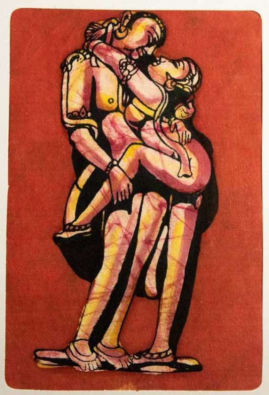 Tenture Kamasutra Batik – Art Érotique Indien