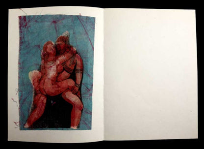 Carte Artisanale Tenture Kamasutra Batik – Erotic Art Indien