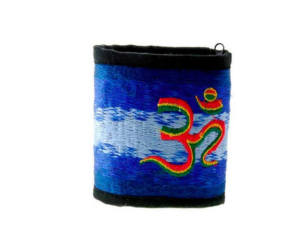 Portefeuille Rasta Om Hindouiste Brodé – Artisanat Népalais