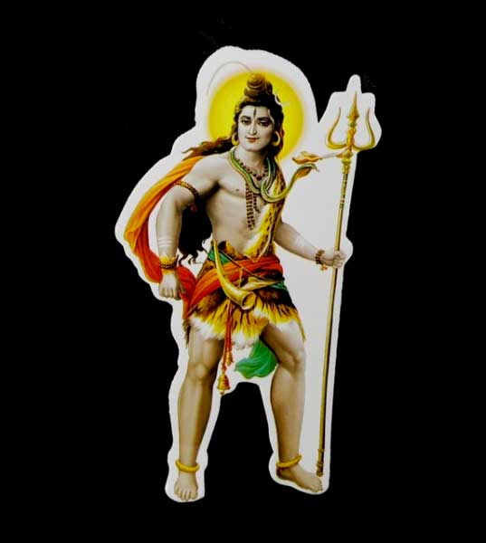 Autocollant Sticker Hindou – Shiva Debout