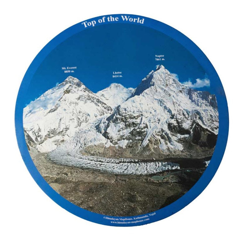 Coussin pour Bol Tibétain « Toit du Monde Himalaya » – Support Antidérapant du Népal