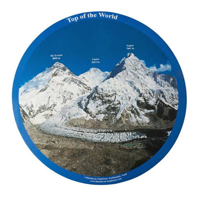 Coussin pour Bol Tibétain « Toit du Monde Himalaya » – Support Antidérapant du Népal