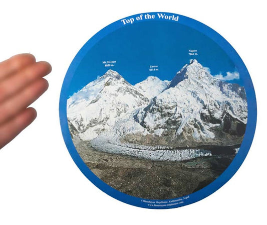 Coussin pour Bol Tibétain « Toit du Monde Himalaya » – Support Antidérapant du Népal