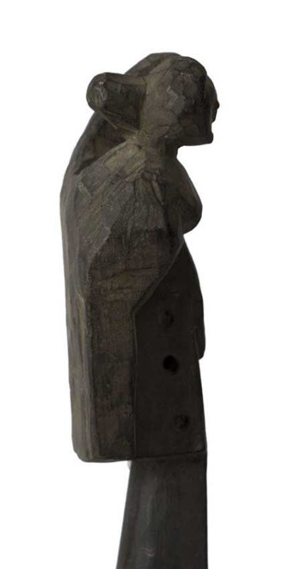 Dhodro Banam Santhal – Vièle Anthropomorphe Sarangi Ancienne 59 cm
