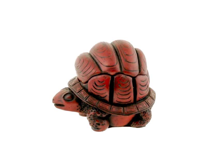 Boîte À Bijoux Tortue En Résine – Vide-Poche Décoratif Du Népal