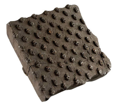Tampon Indien Ancien en Bois du Rajasthan – Block Print Motif Ornemental