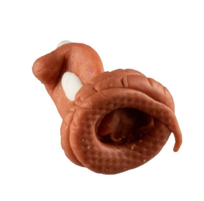 Figurine Miniature Cobra – Artisanat Thaïlandais en Pâte Polymère