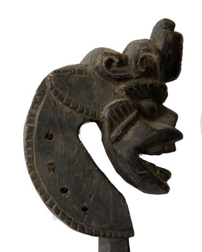 Dranyen Tungna Dragon Ancien – Instrument de Musique Ethnique Népalais 73 cm
