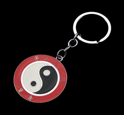 Porte-Clé Yin Yang – Symbole d’Équilibre en Métal