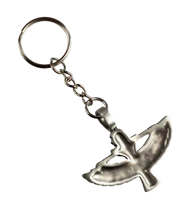 Déesse Isis Ailée, Bijou de Sac ou Porte-Clé en Métal – Symbole de l’Égypte Antique