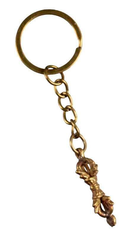 Porte-Clés Vajra Dorje Népalais – Bijou de Sac Bouddhiste