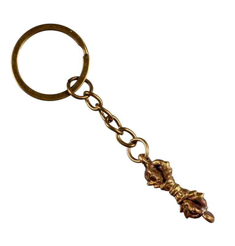 Porte-Clés Vajra Dorje Népalais – Bijou de Sac Bouddhiste