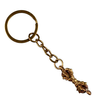 Porte-Clés Vajra Dorje Népalais – Bijou de Sac Bouddhiste