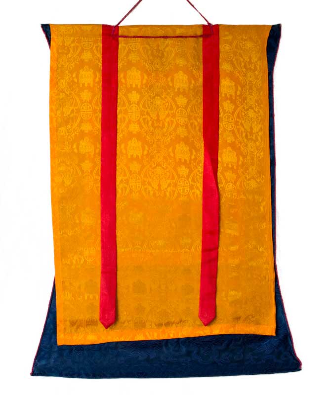 Thangka Tibétain Mandala De La Vie De Bouddha – Art Sacré Du Népal