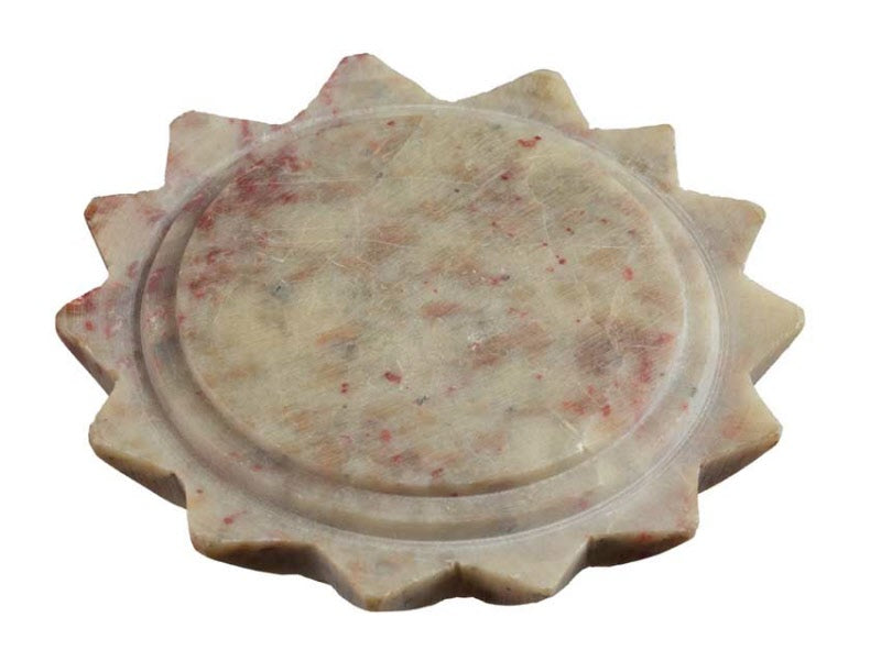 Porte-Encens Fleur de Lotus en Stéatite – Sculpture Artisanale du Népal