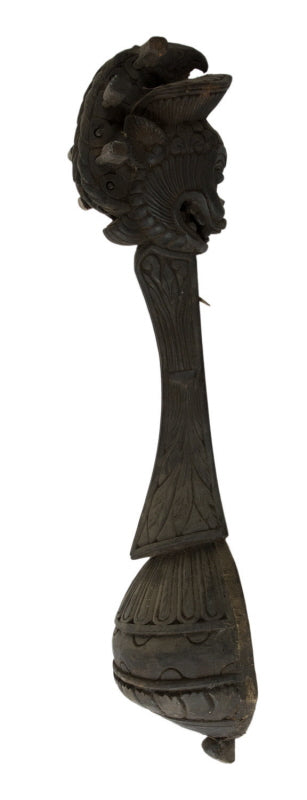 Dranyen Tungna Ancien – Luth Dragon Traditionnel du Népal 73 cm