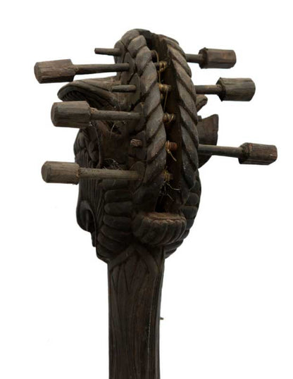 Dranyen Tungna Ancien – Luth Dragon Traditionnel du Népal 73 cm