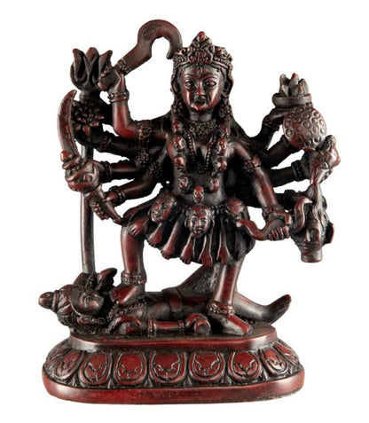 Statue Déesse Kali en Résine – Mahakali, Divinité Hindoue du Népal