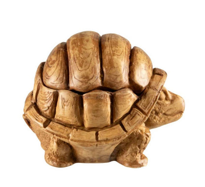Boîte Tortue En Résine – Boîte À Bijoux Décorative Du Népal