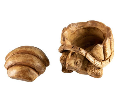 Boîte Tortue En Résine – Boîte À Bijoux Décorative Du Népal