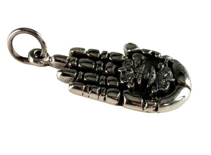 Pendentif Main de Bouddha Vajra en Argent 925