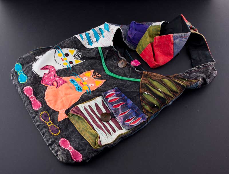 Sac À Main En Bandoulière Ethnique Hippie – Gibecière Népal