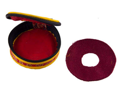 Housse Pour Cymbales Tingsha Tibétaines 78mm  – Brocart Artisanal