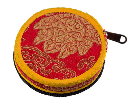 Housse Pour Cymbales Tingsha Tibétaines 100mm – Brocart Artisanal