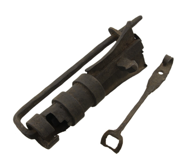 Cadenas Ancien Traditionnel du Népal et du Tibet en Fer Forgé