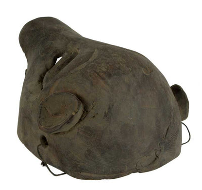 Ancien Masque Tibétain Animalier – Masque Chamanique De L’Himalaya – Bois