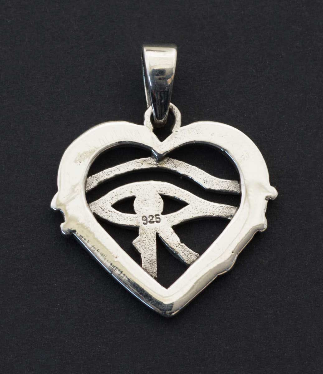 Pendentif Œil d’Horus en argent 925 – Bijou chargé de symbolisme